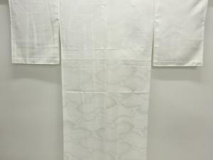 雲模様織出し単衣長襦袢